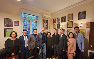 Встреча представителей Академии с делегацией из Китая